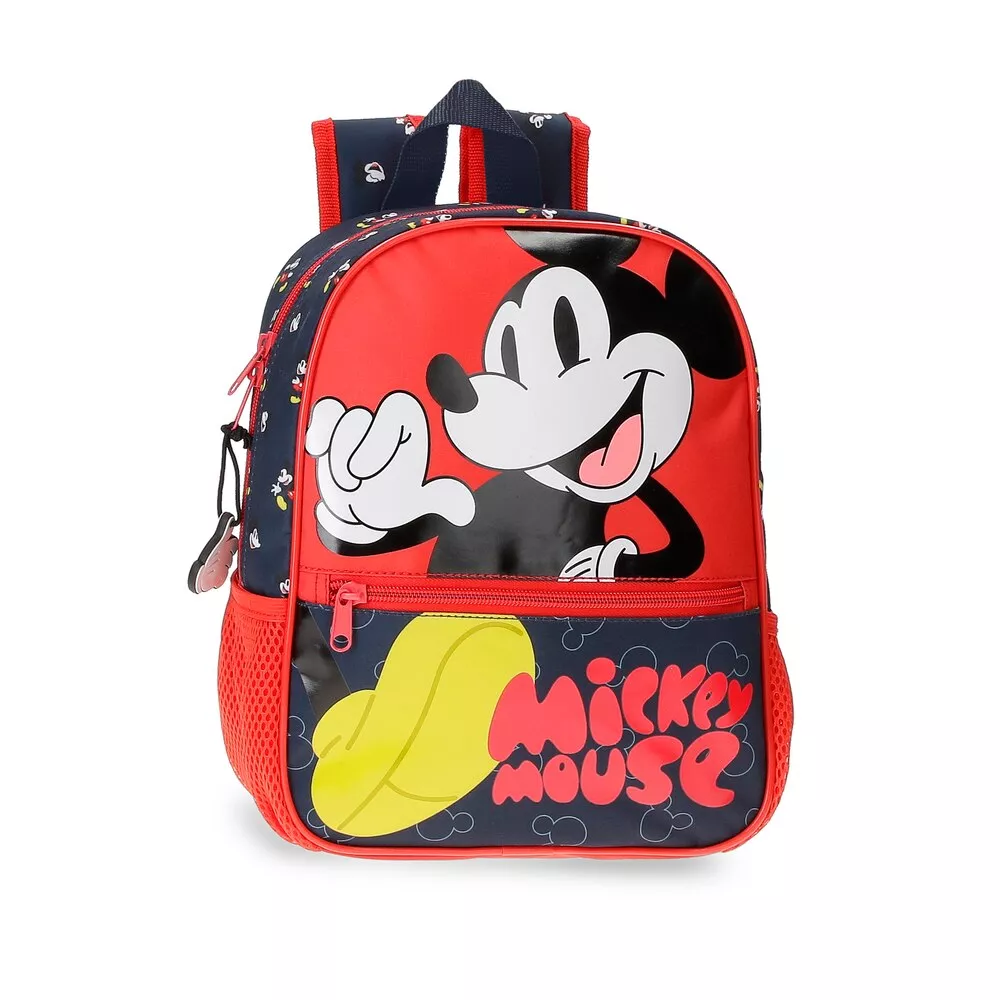 Disney - Mochila Preescolar Mickey Mouse Fashion 28Cm En Oferta Disney - Mochila Preescolar Mickey Mouse Fashion 28Cm Barato