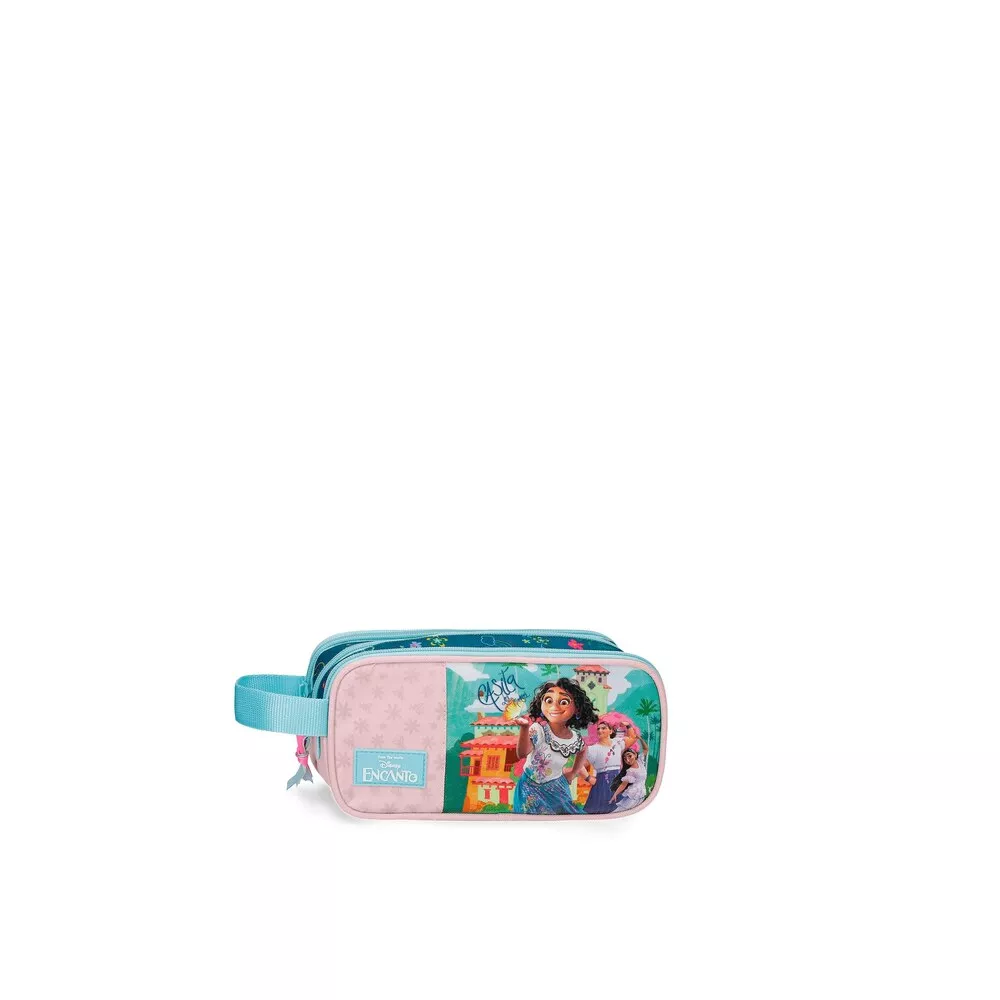 Disney - Porta Todo Para Niñas Encanto Casita Los Madrigal Triple Cremallera barato