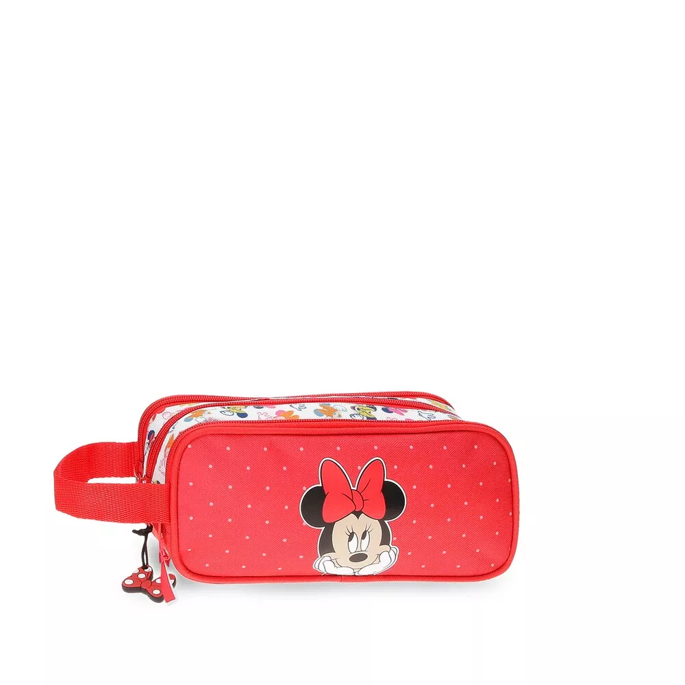Disney - Porta Todo Para Niñas Minnie Diva Triple Cremallera En Oferta Disney - Porta Todo Para Niñas Minnie Diva Triple Cremallera Barato