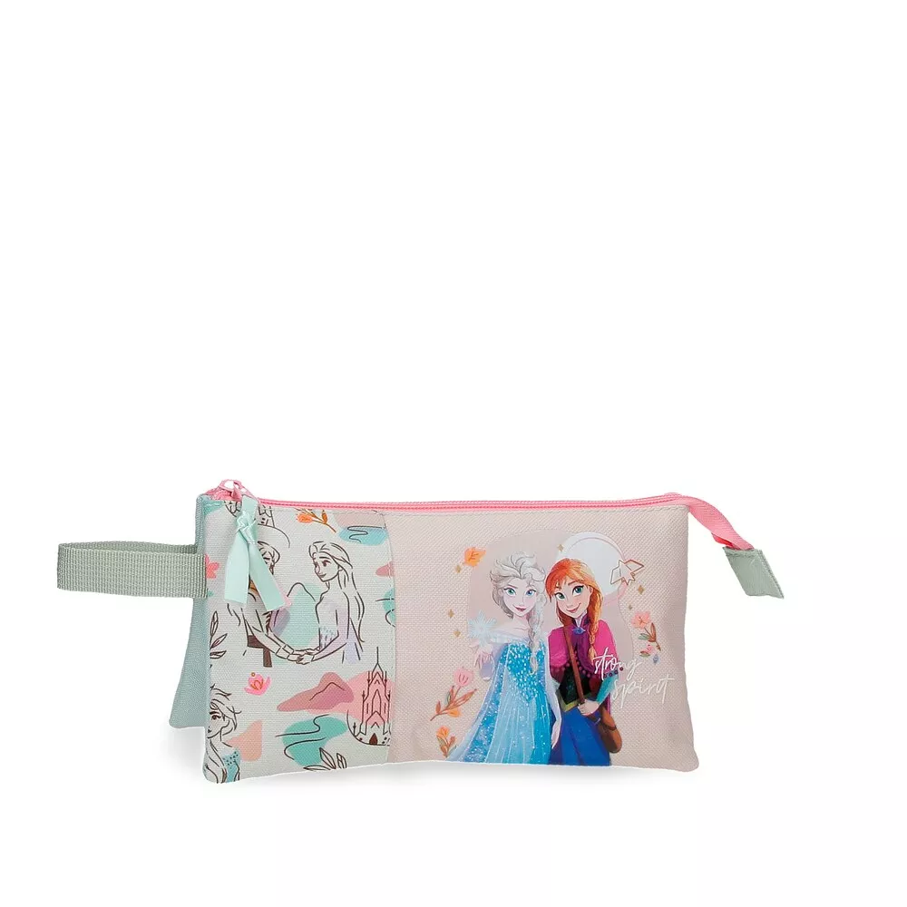 Disney - Portatodo De Niña Frozen Strong Spirit Tres Compartimentos En Oferta Disney - Portatodo De Niña Frozen Strong Spirit Tres Compartimentos Barato