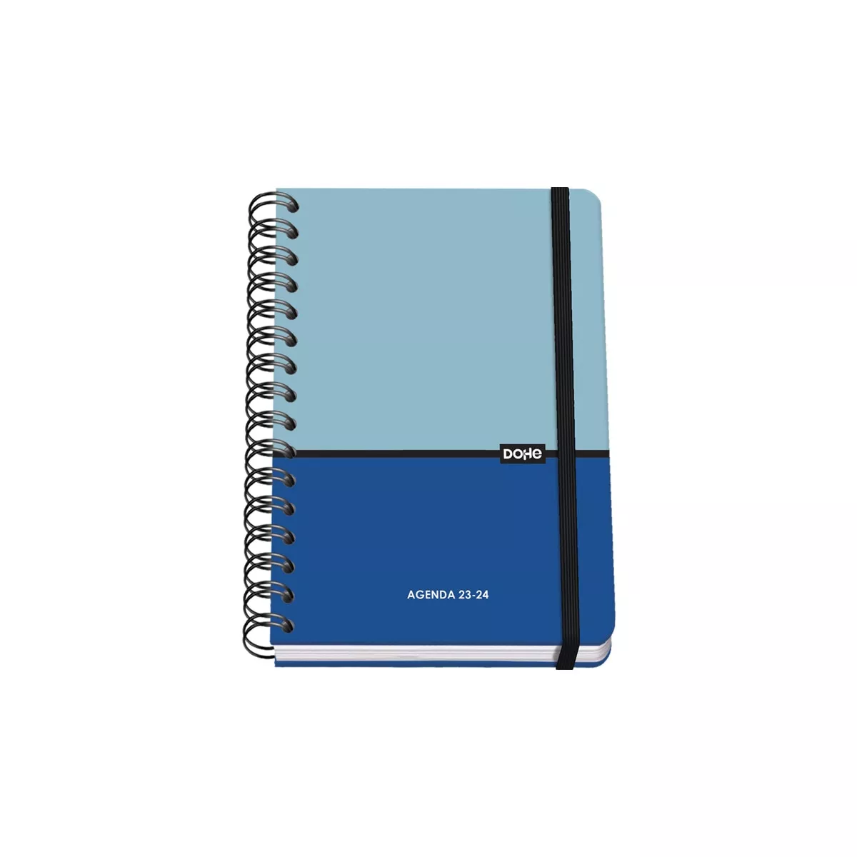 Dohe - Agenda Escolar A5 Espiral Semana Vista Duo Azul Bilingüe En Oferta Dohe - Agenda Escolar A5 Espiral Semana Vista Duo Azul Bilingüe Barato