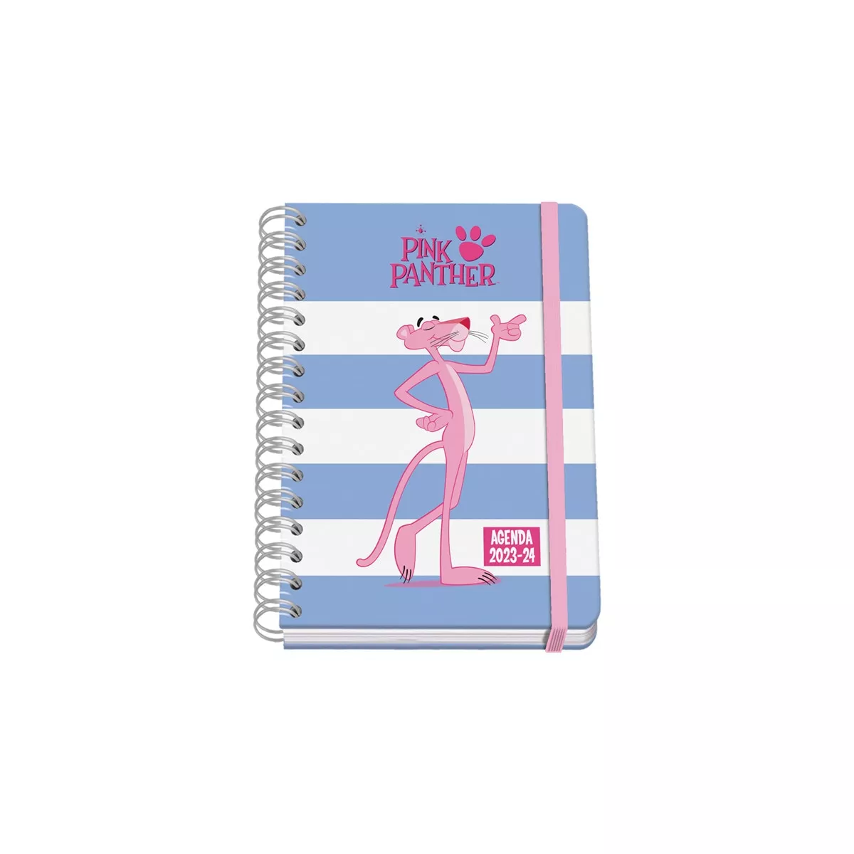 Dohe - Agenda Escolar A5 Espiral Semana Vista Stripes Pink Panther Multicolor Bilingüe En Oferta Dohe - Agenda Escolar A5 Espiral Semana Vista Stripes Pink Panther Multicolor Bilingüe Barato