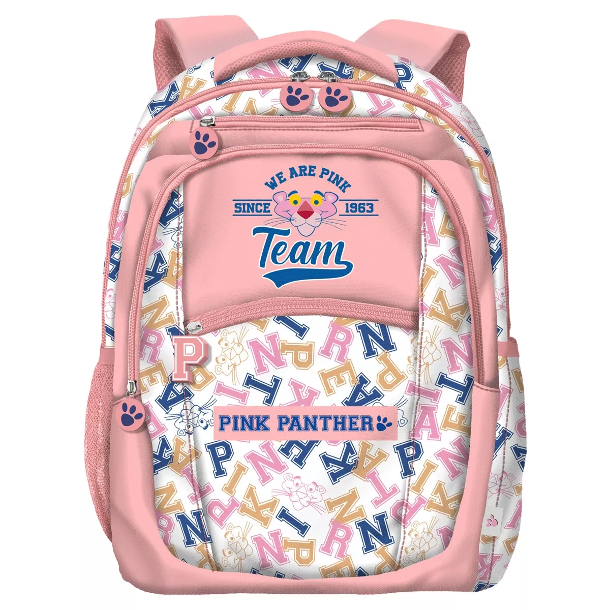 Dohe - Mochila 3 Compartimentos Pink Panther Team Multicolor. barato