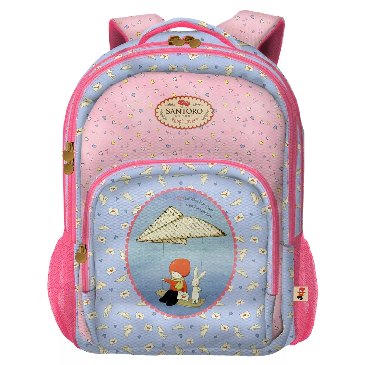Dohe - Mochila 3 Compartimentos Santoro Poppi Loves Messenger Multicolor En Oferta Dohe - Mochila 3 Compartimentos Santoro Poppi Loves Messenger Multicolor Barato