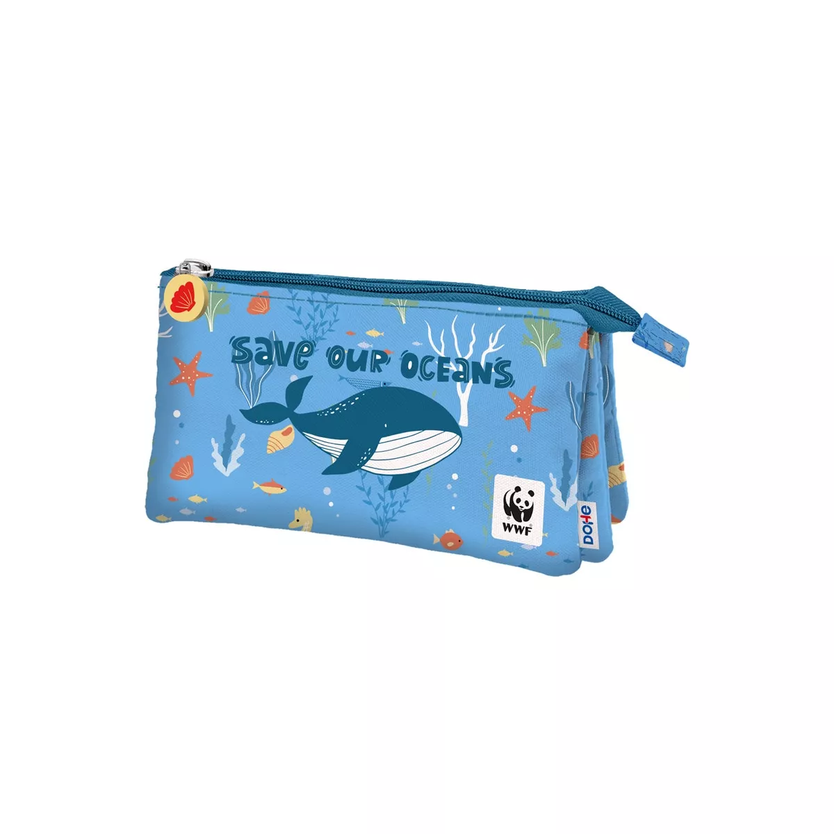 Dohe - Portatodo Triple Wwf Save Our Oceans Multicolor. En Oferta Dohe - Portatodo Triple Wwf Save Our Oceans Multicolor. Barato