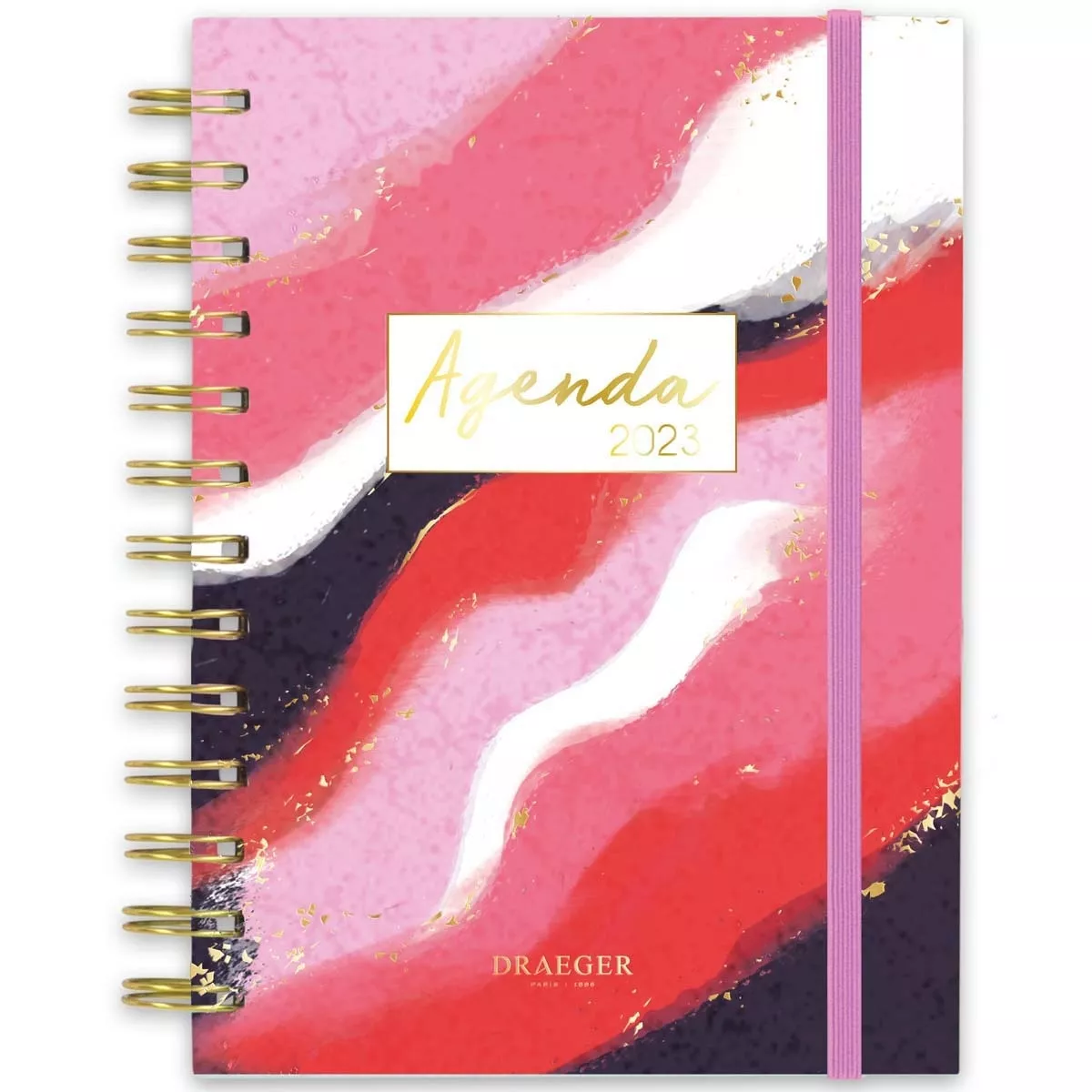 Draeger - Agenda 2023 Semana Vista Difuminado Rosa En Oferta Draeger - Agenda 2023 Semana Vista Difuminado Rosa Barato