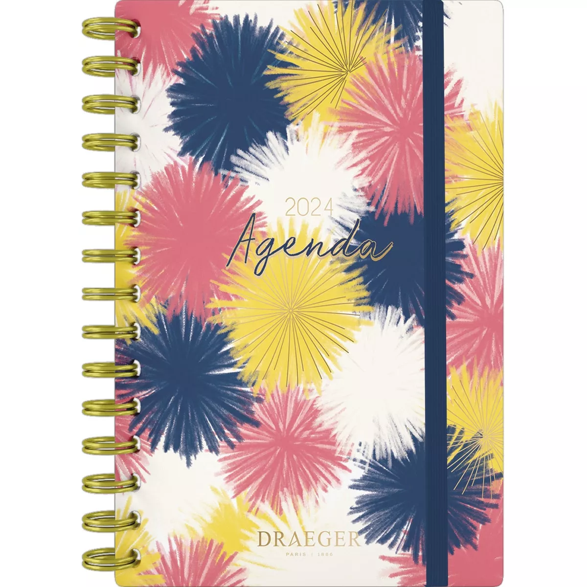Draeger - Agenda 2024 Pompoms Foil Multicolor Castellano En Oferta Draeger - Agenda 2024 Pompoms Foil Multicolor Castellano Barato