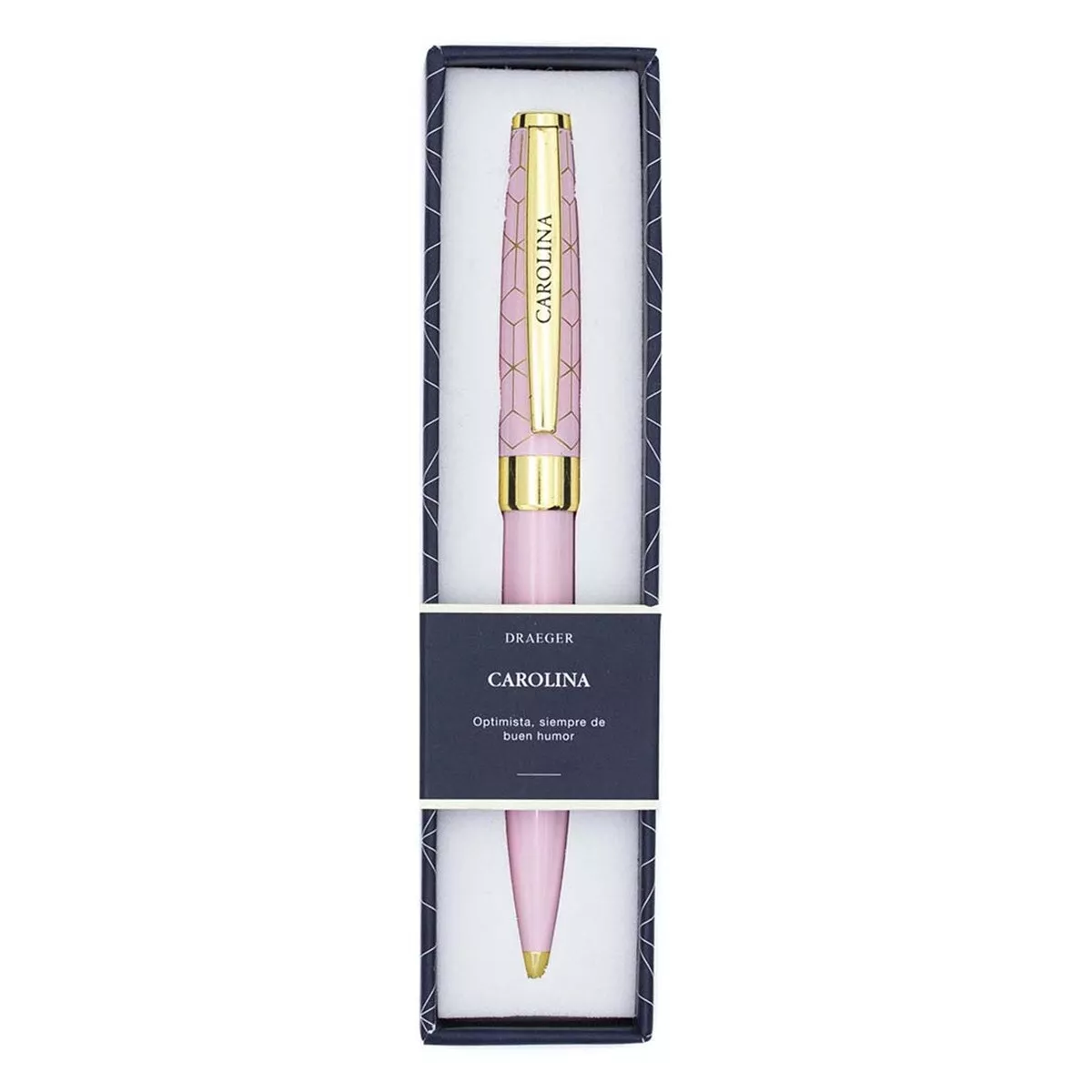 Draeger - Bolígrafo Carolina Rosa Y Oro barato