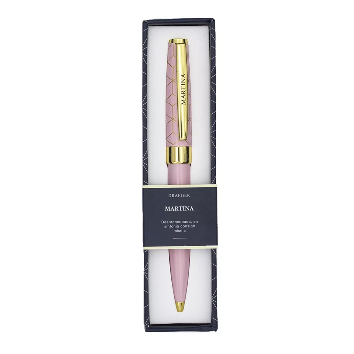 Draeger - Bolígrafo Martina Rosa Y Oro barato