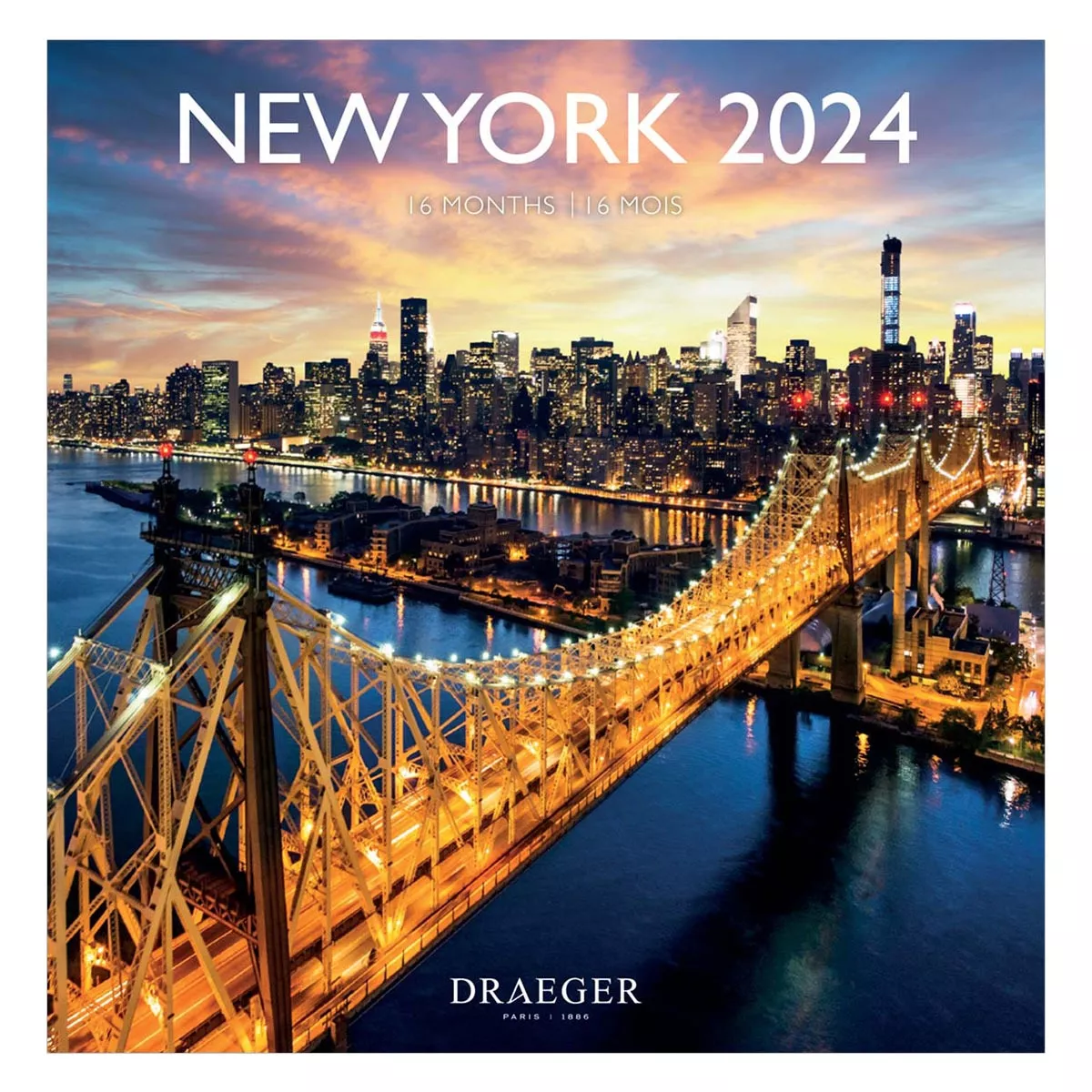 Draeger - Calendario 2024 16 Meses (Septiembre-Diciembre) Mes Vista Por Página Con Motivos De New York En Oferta Draeger - Calendario 2024 16 Meses (Septiembre-Diciembre) Mes Vista Por Página Con Motivos De New York Barato