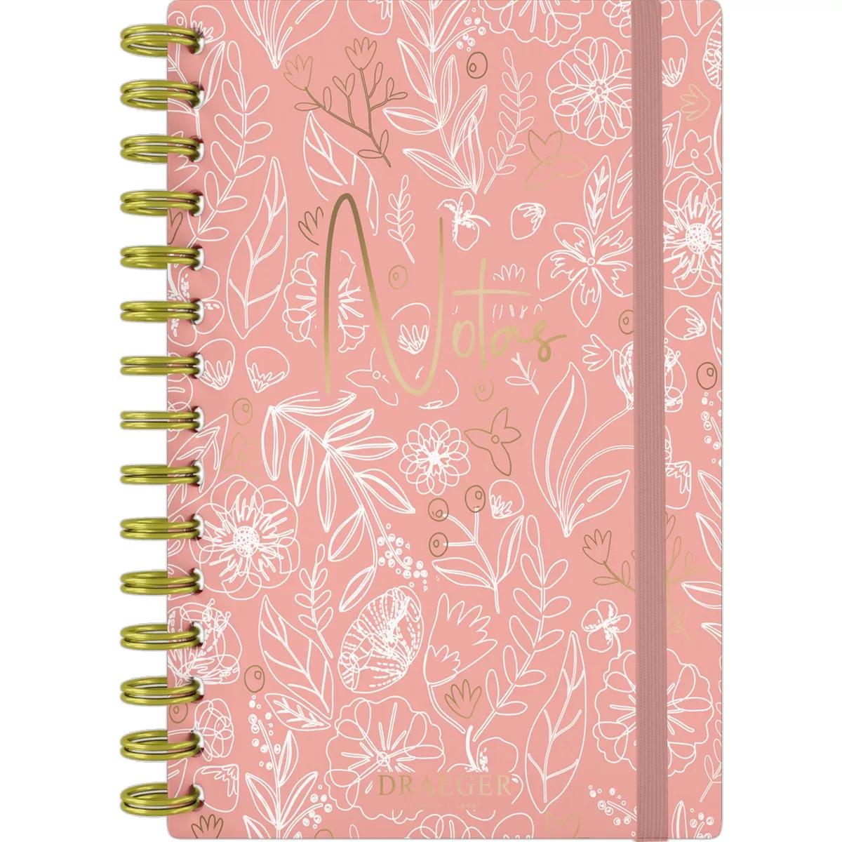 Draeger - Cuaderno De Notas Con Separadores Y Espiral