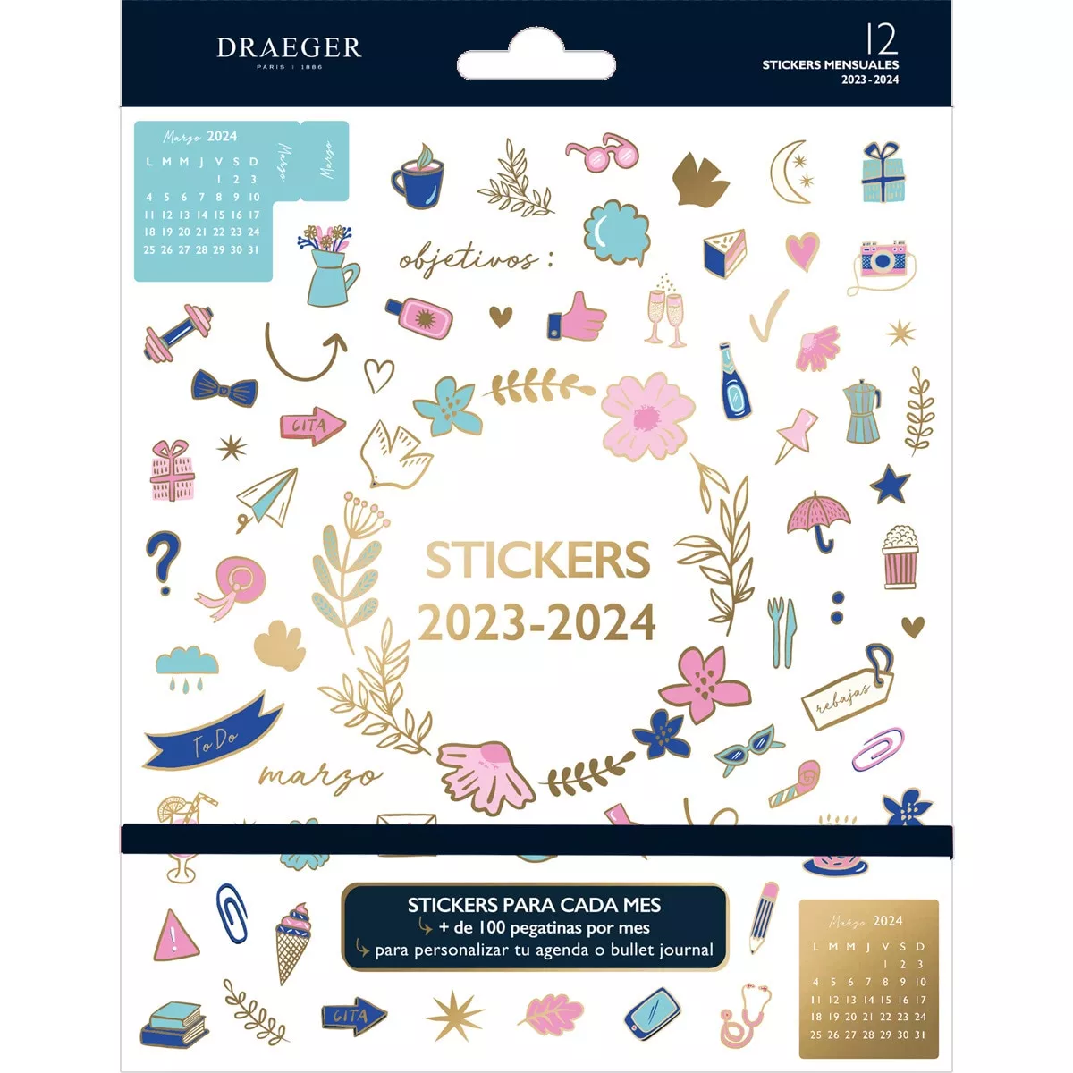 Draeger - Cuaderno Pegatinas Meses En Oferta Draeger - Cuaderno Pegatinas Meses Barato