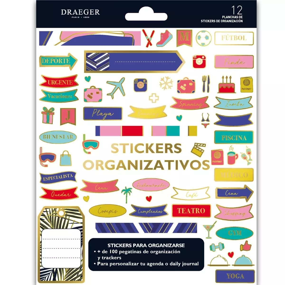 Draeger - Cuaderno Pegatinas Organizativas En Oferta Draeger - Cuaderno Pegatinas Organizativas Barato