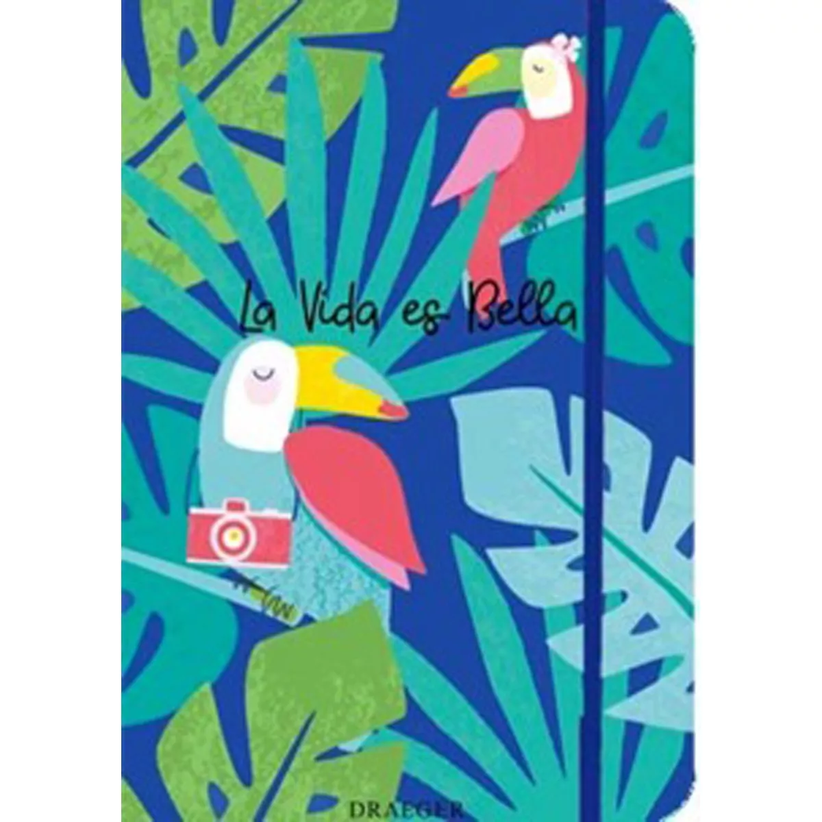 Draeger - Libreta A5 Imagen Tucanes Azul En Oferta Draeger - Libreta A5 Imagen Tucanes Azul Barato
