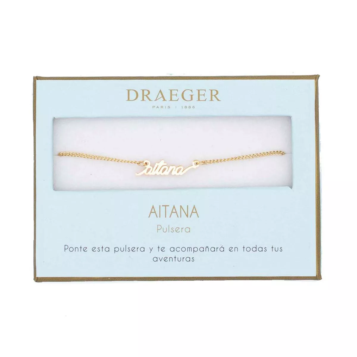 Draeger - Pulsera Aitana Sin Níquel Dorada barato