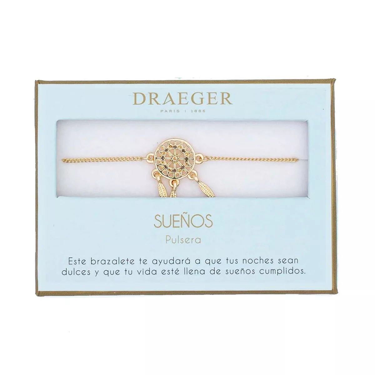 Draeger - Pulsera Atrapasueños Sin Níquel Dorada barato