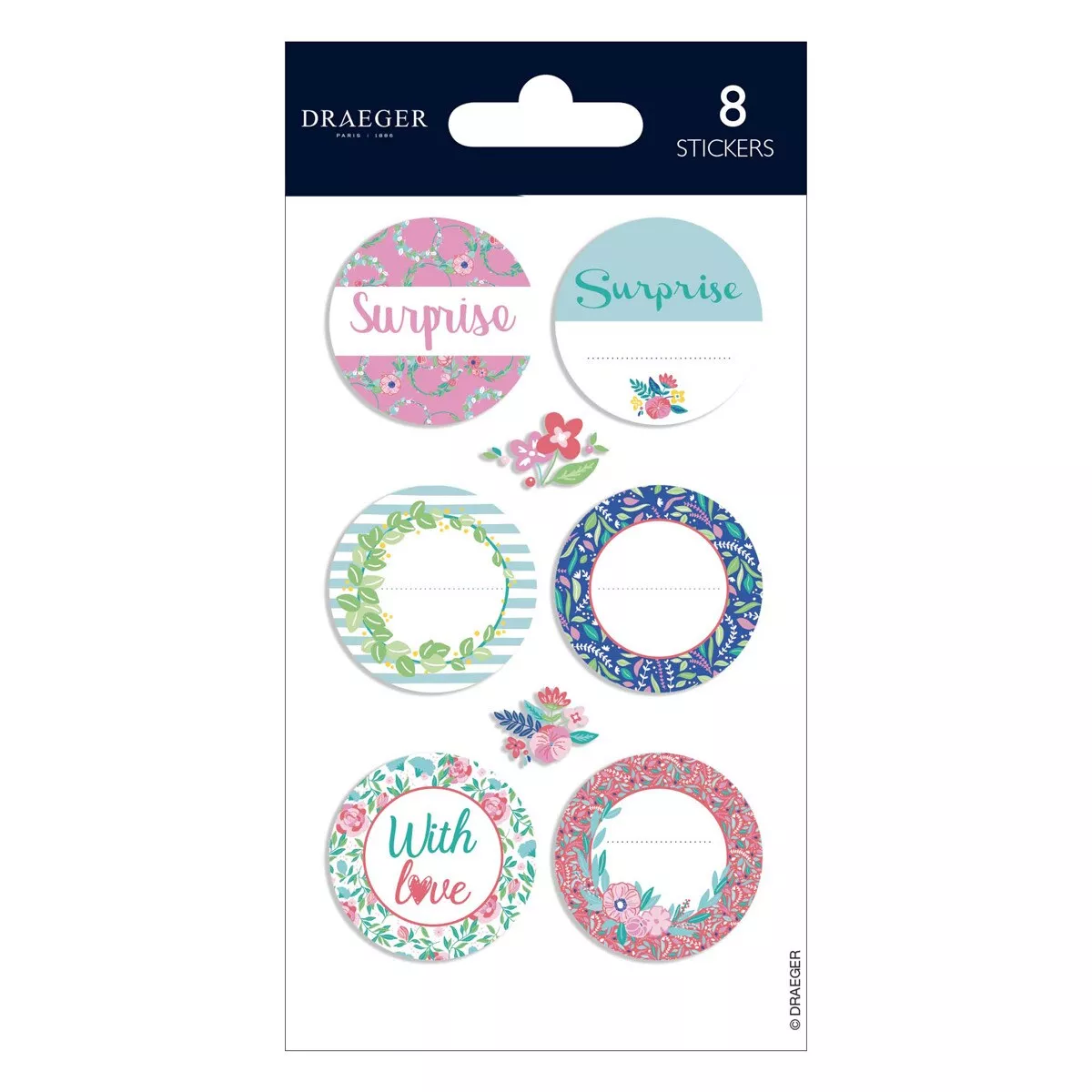 Draeger - Sticker Cierres Sorpresa Multicolor Pastel En Oferta Draeger - Sticker Cierres Sorpresa Multicolor Pastel Barato