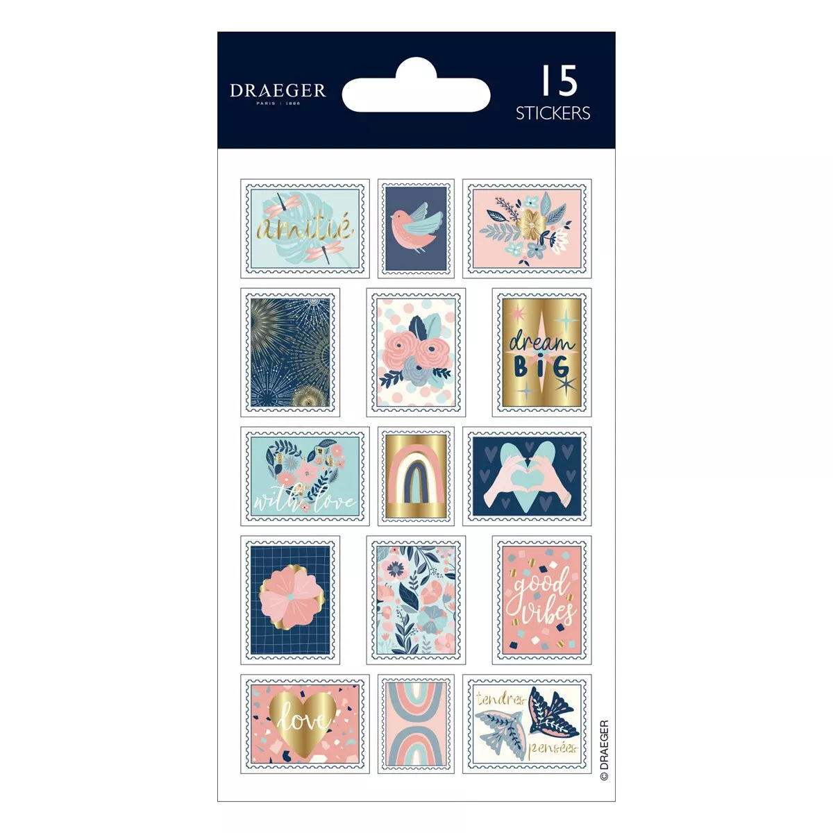 Draeger - Sticker Ellos Multicolor Pastel barato