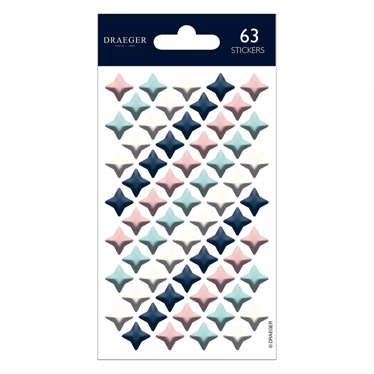 Draeger - Sticker Estrellas Azul Pastel En Oferta Draeger - Sticker Estrellas Azul Pastel Barato