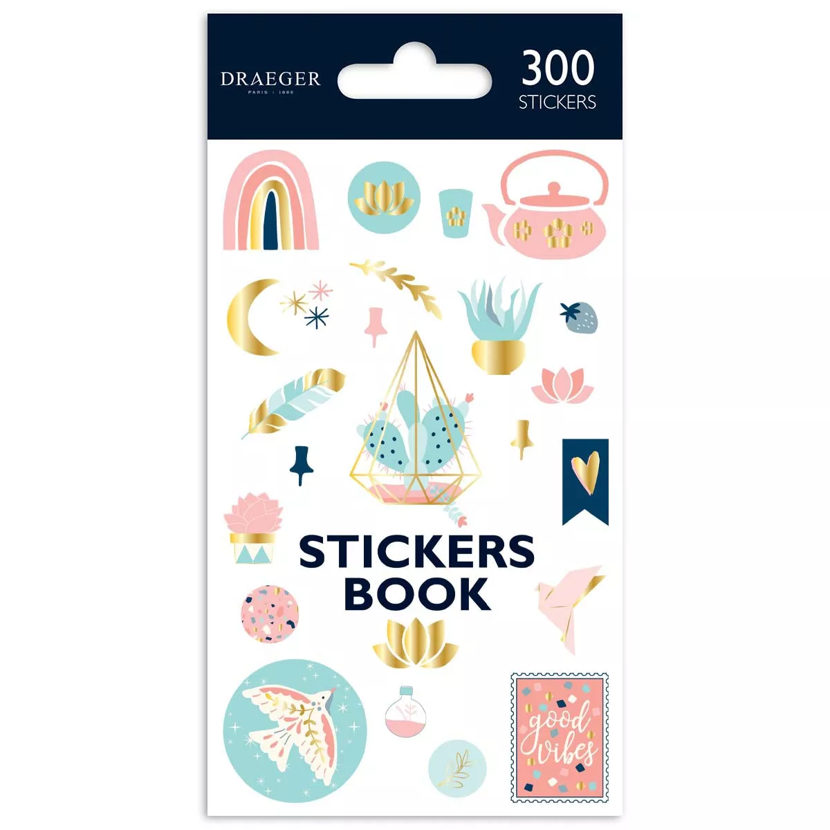 Draeger - Sticker Feel Good Multicolor Pastel En Oferta Draeger - Sticker Feel Good Multicolor Pastel Barato