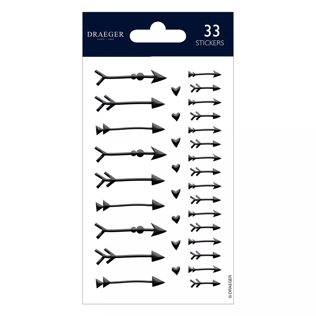 Draeger - Sticker Flechas Negras En Oferta Draeger - Sticker Flechas Negras Barato