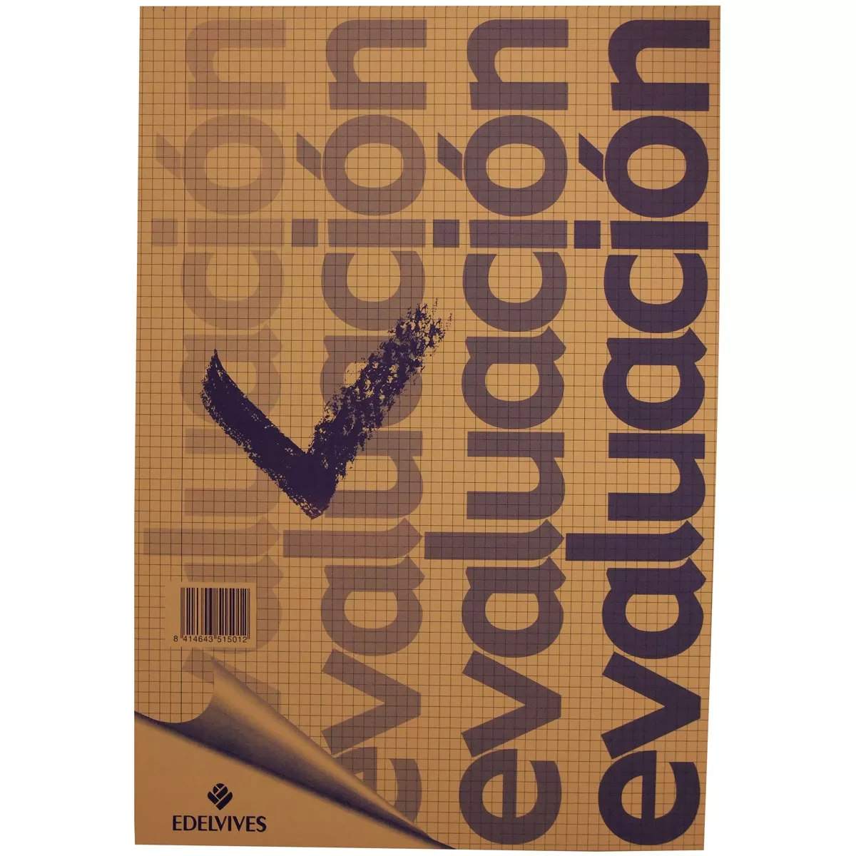 EDELVIVES - Bloc Evaluación 50 Hojas Cuadrícula Tapa Blanda barato