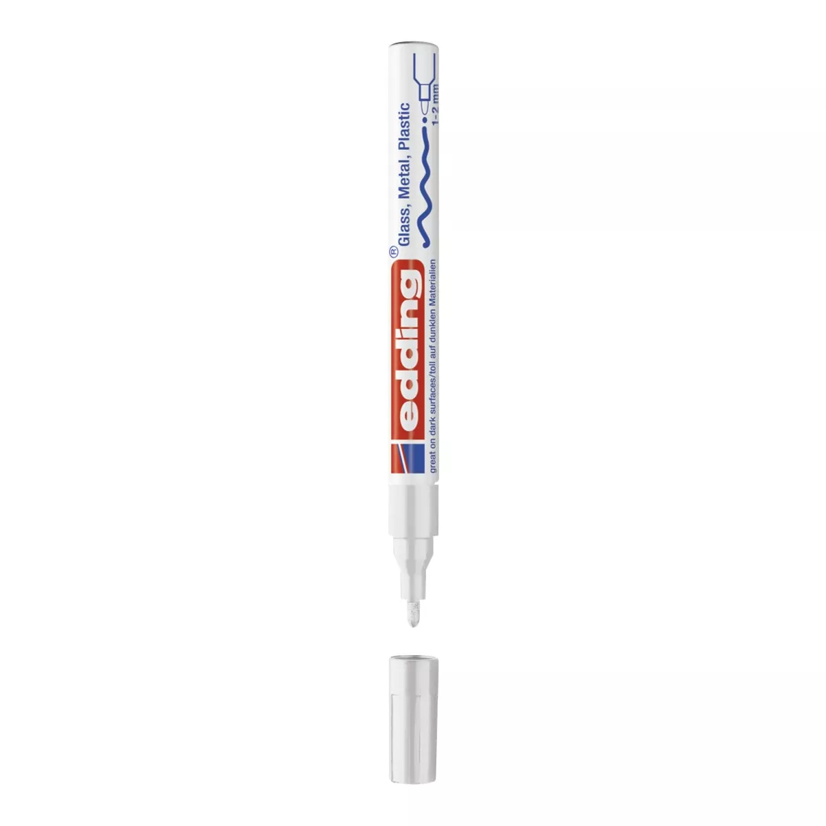 Edding - Blíster 1 Marcador Tinta Opaca 751 Blanco barato