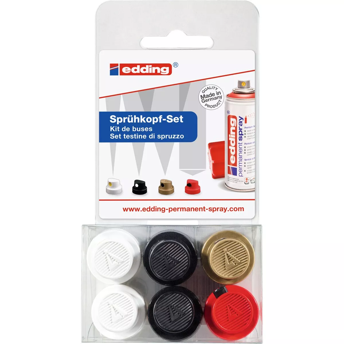Edding - Blíster Con 6 Cabezales Pulverizantes En Oferta Edding - Blíster Con 6 Cabezales Pulverizantes Barato