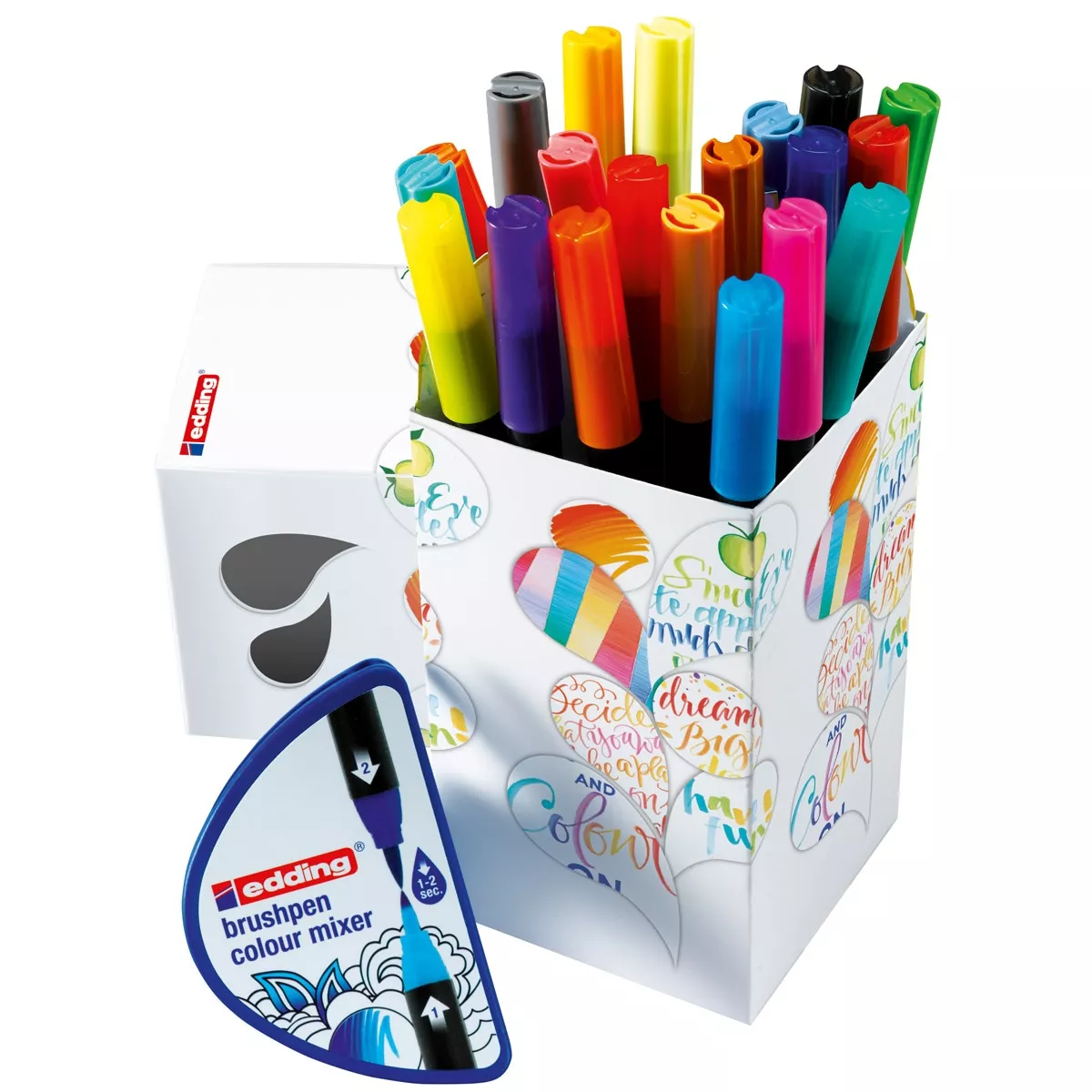 Edding - Caja Rotuladores Colour Happy Box 20 Colores + 1 En Oferta Edding - Caja Rotuladores Colour Happy Box 20 Colores + 1 Barato