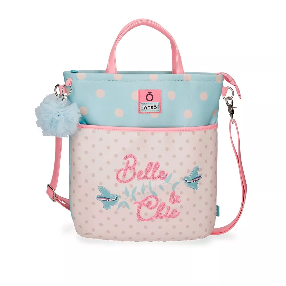 Enso - Bolso Shopper Para Niña Belle And Chic Estampado A Lunares En Oferta Enso - Bolso Shopper Para Niña Belle And Chic Estampado A Lunares Barato