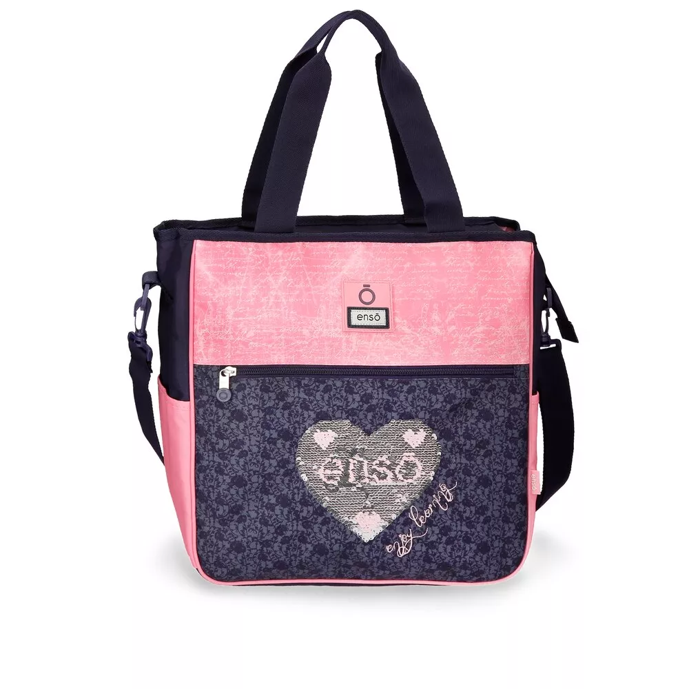 Enso - Bolso Shopper Para Niña Learn Azul Marino En Oferta Enso - Bolso Shopper Para Niña Learn Azul Marino Barato