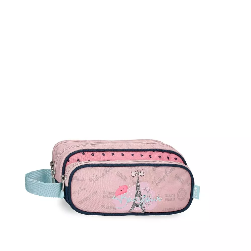 Enso - Estuche Bonjour Tres Compartimentos Y Asa Para Colgar En Oferta Enso - Estuche Bonjour Tres Compartimentos Y Asa Para Colgar Barato