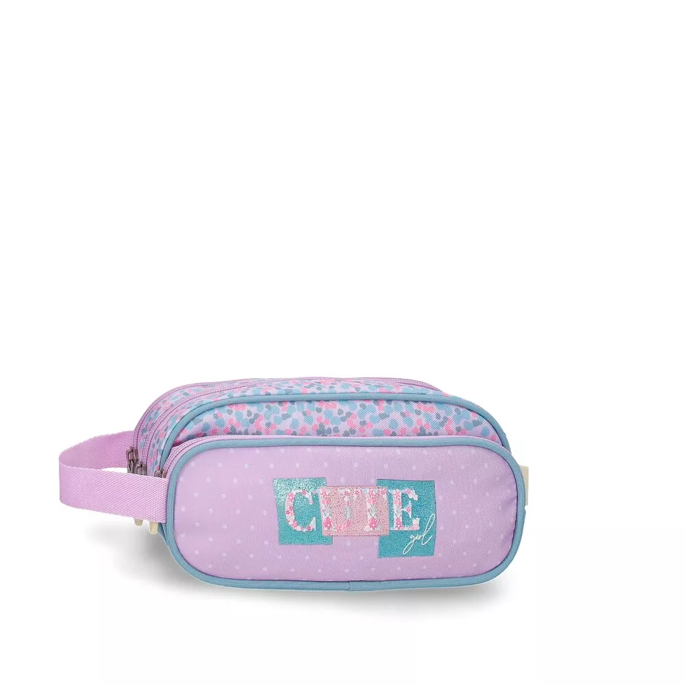 Enso - Estuche Cute Girl Tres Compartimentos Y Asa Para Colgar En Oferta Enso - Estuche Cute Girl Tres Compartimentos Y Asa Para Colgar Barato
