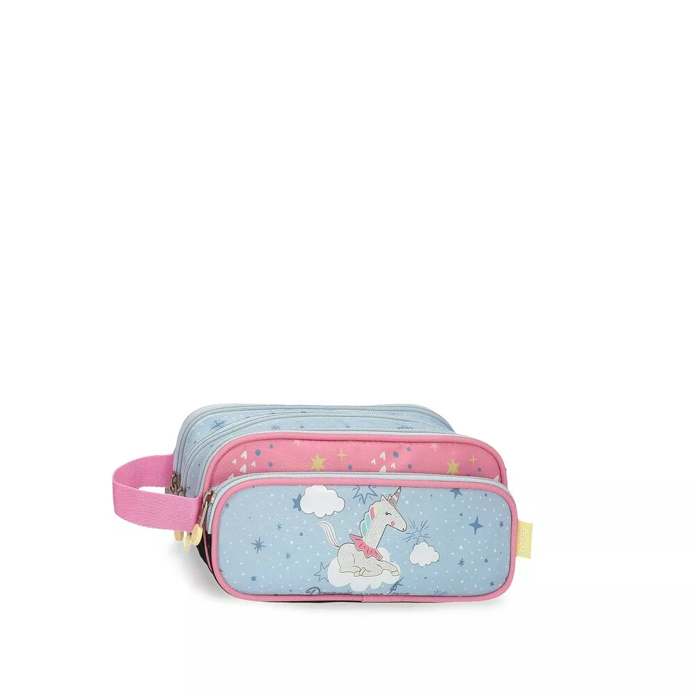 Enso - Estuche De Niña Dreams Come True Cinco Compartimentos Con Asa Lateral En Oferta Enso - Estuche De Niña Dreams Come True Cinco Compartimentos Con Asa Lateral Barato