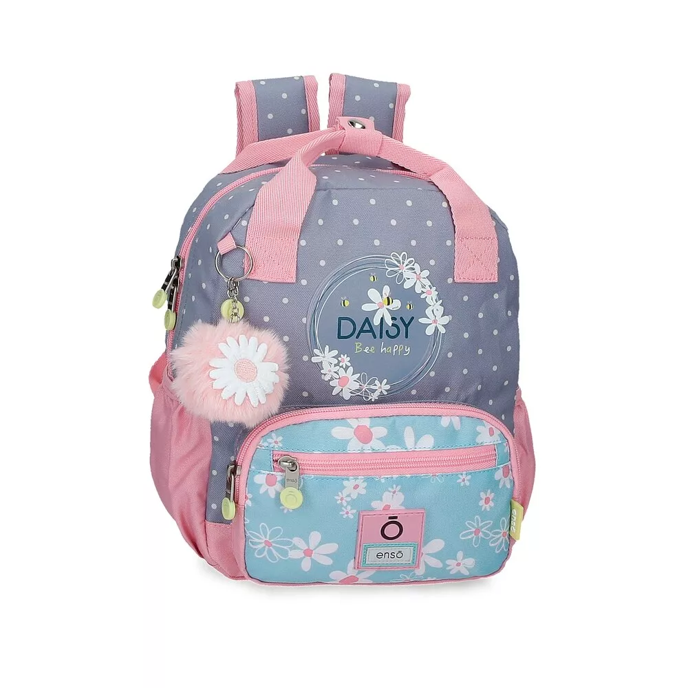 Enso - Mochila Daisy Pequeña Con Llavero Pompón En Oferta Enso - Mochila Daisy Pequeña Con Llavero Pompón Barato