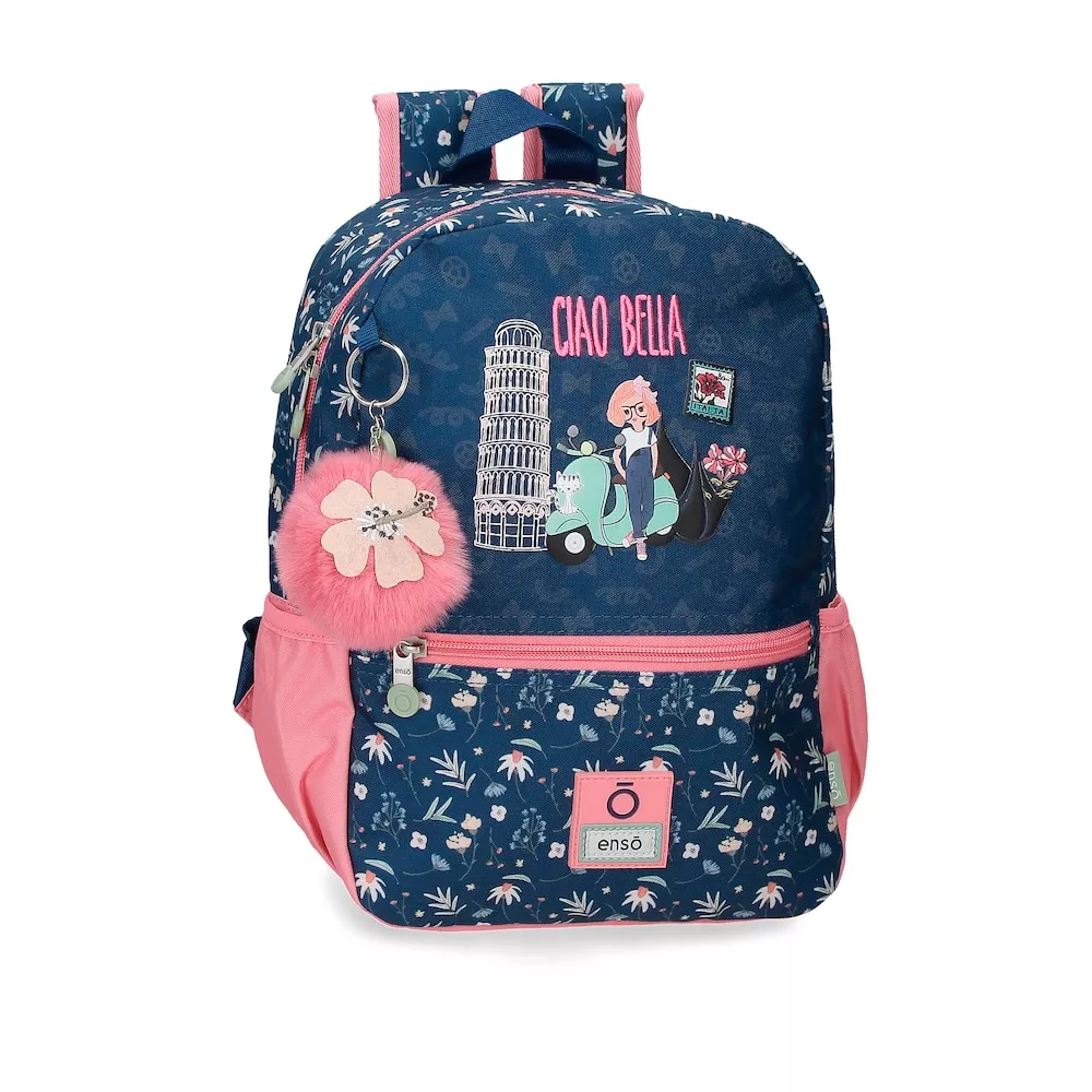 Enso - Mochila De Paseo Para Niña Ciao Bella Con Bolsillos Laterales 32 Cm En Oferta Enso - Mochila De Paseo Para Niña Ciao Bella Con Bolsillos Laterales 32 Cm Barato