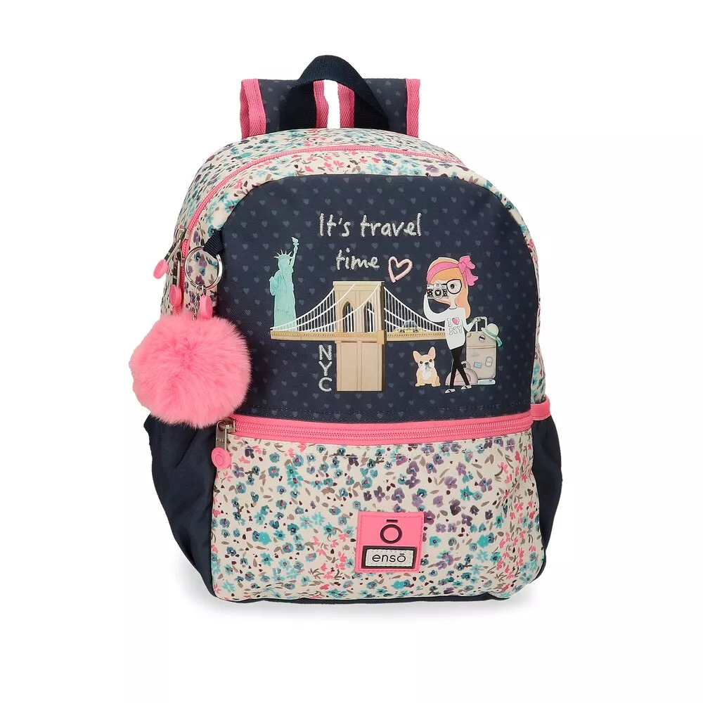 Enso - Mochila De Paseo Para Niña Travel Time Con Bolsillos Laterales barato