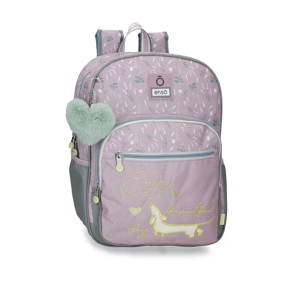 Enso - Mochila Escolar De Niña Beautiful Day Con Bolsillos Laterales En Oferta Enso - Mochila Escolar De Niña Beautiful Day Con Bolsillos Laterales Barato