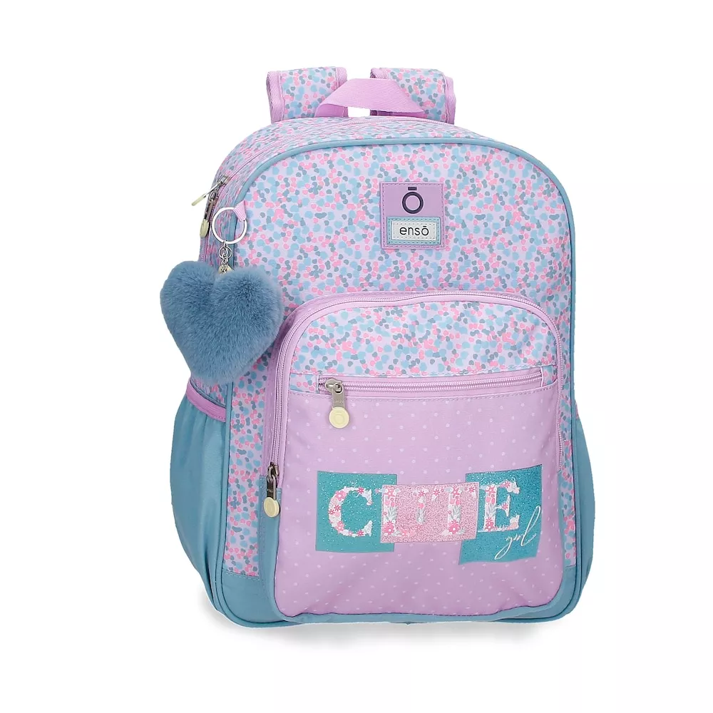 Enso - Mochila Escolar De Niña Cute Girl Con Bolsillos Laterales barato