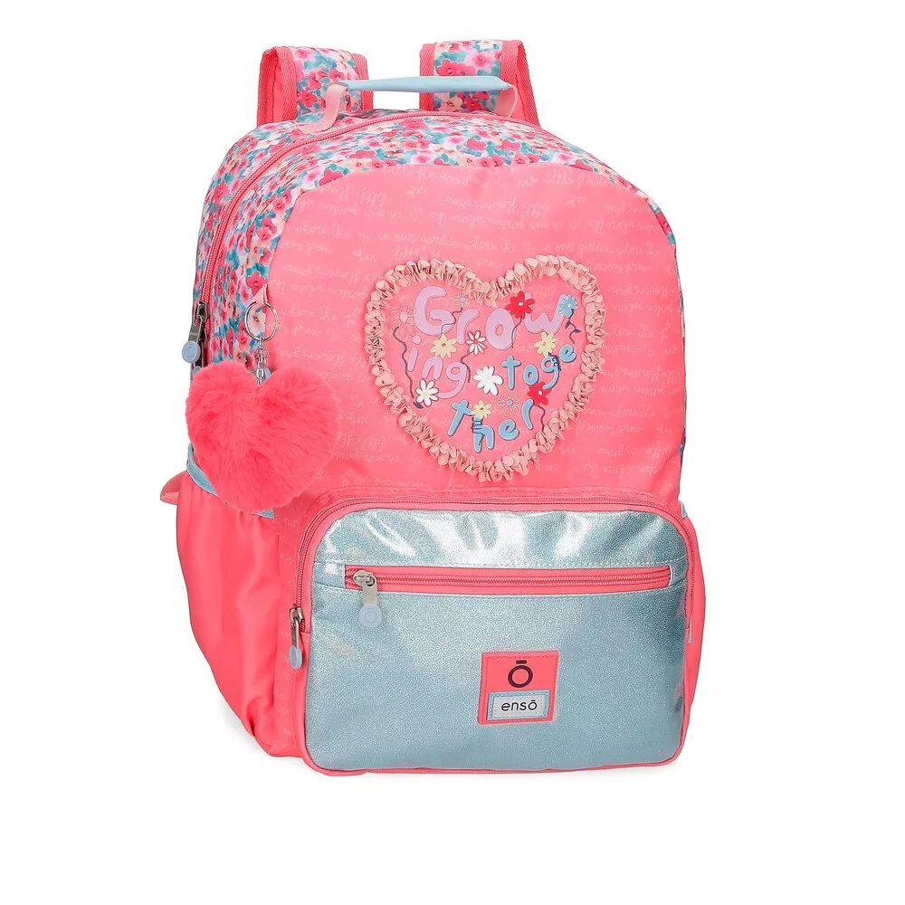 Enso - Mochila Escolar Together Growing Portaordenador Con Llavero Pompón barato