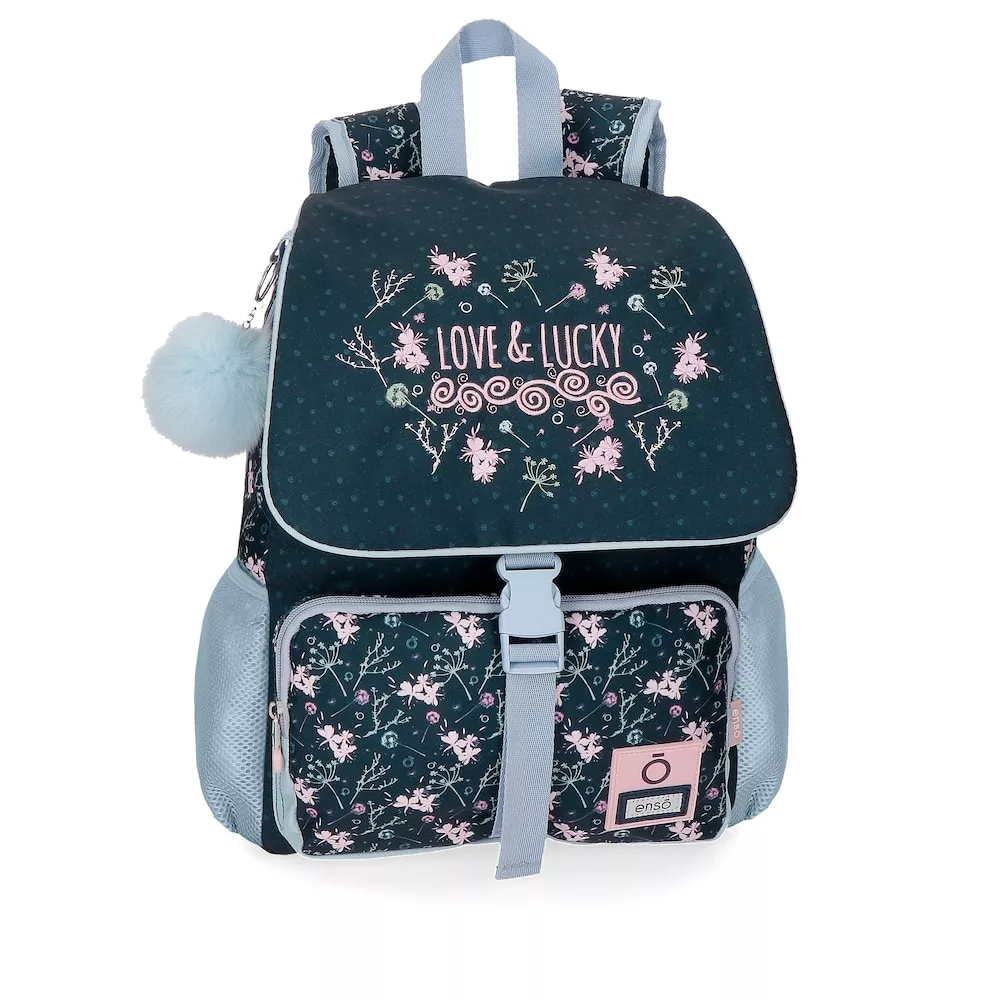 Enso - Mochila Love And Lucky 37Cm Adaptable A Carro En Oferta Enso - Mochila Love And Lucky 37Cm Adaptable A Carro Barato