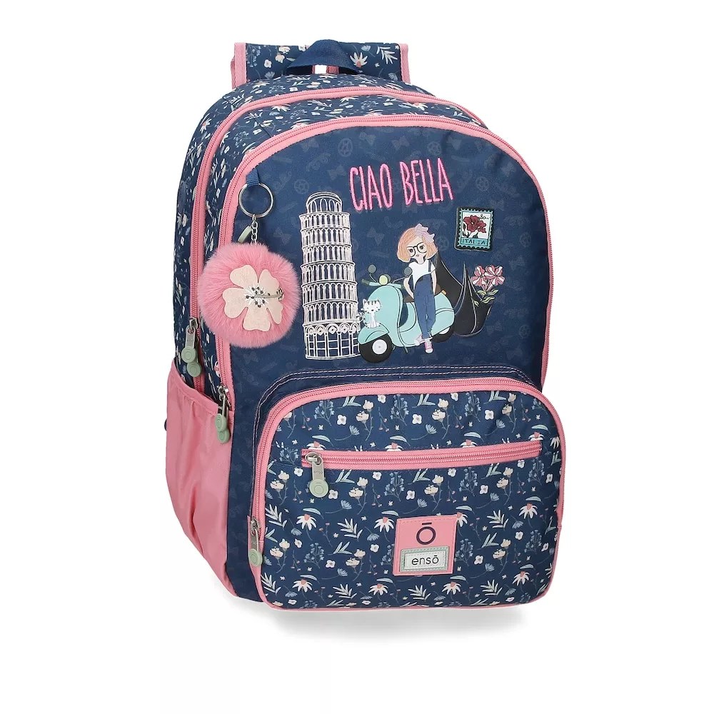 Enso - Mochila Para Niña Ciao Bella Doble Compartimento En Oferta Enso - Mochila Para Niña Ciao Bella Doble Compartimento Barato