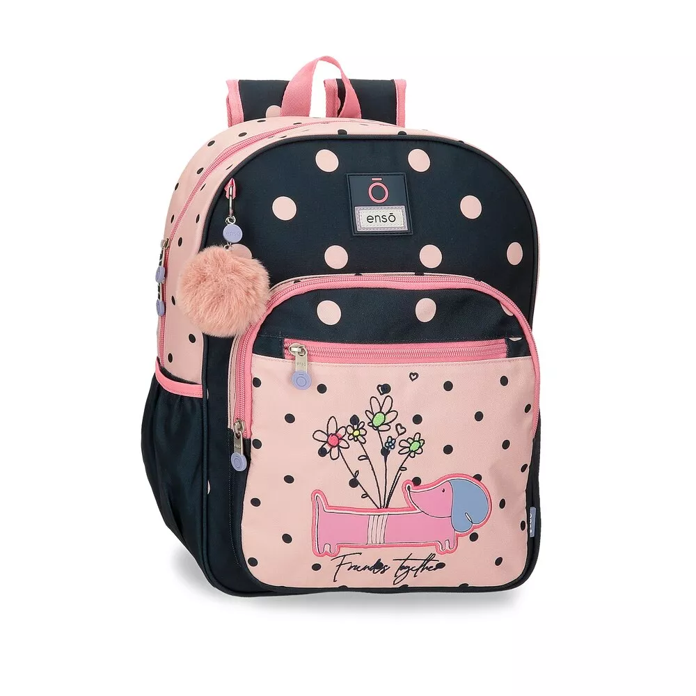 Enso - Mochila Para Niña Friends Together Escolar Con Bolsillos Laterales barato