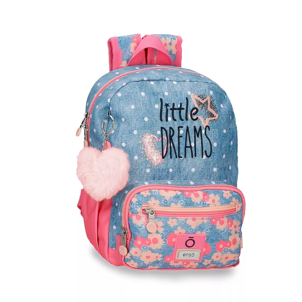 Enso - Mochila Para Niña Little Dreams Con Bolsillos Laterales 28 Cm En Oferta Enso - Mochila Para Niña Little Dreams Con Bolsillos Laterales 28 Cm Barato