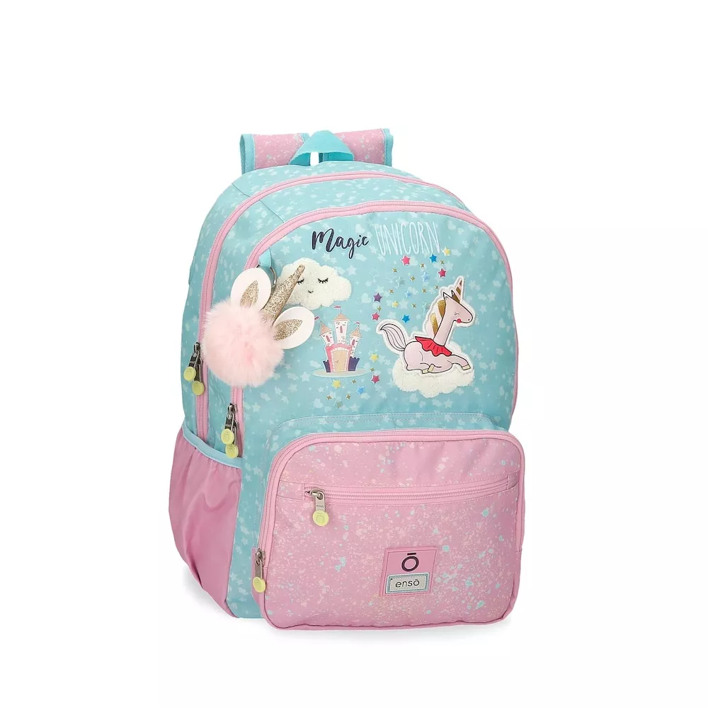 Enso - Mochila Para Niña Magic Unicorn Con Dos Compartimentos En Oferta Enso - Mochila Para Niña Magic Unicorn Con Dos Compartimentos Barato
