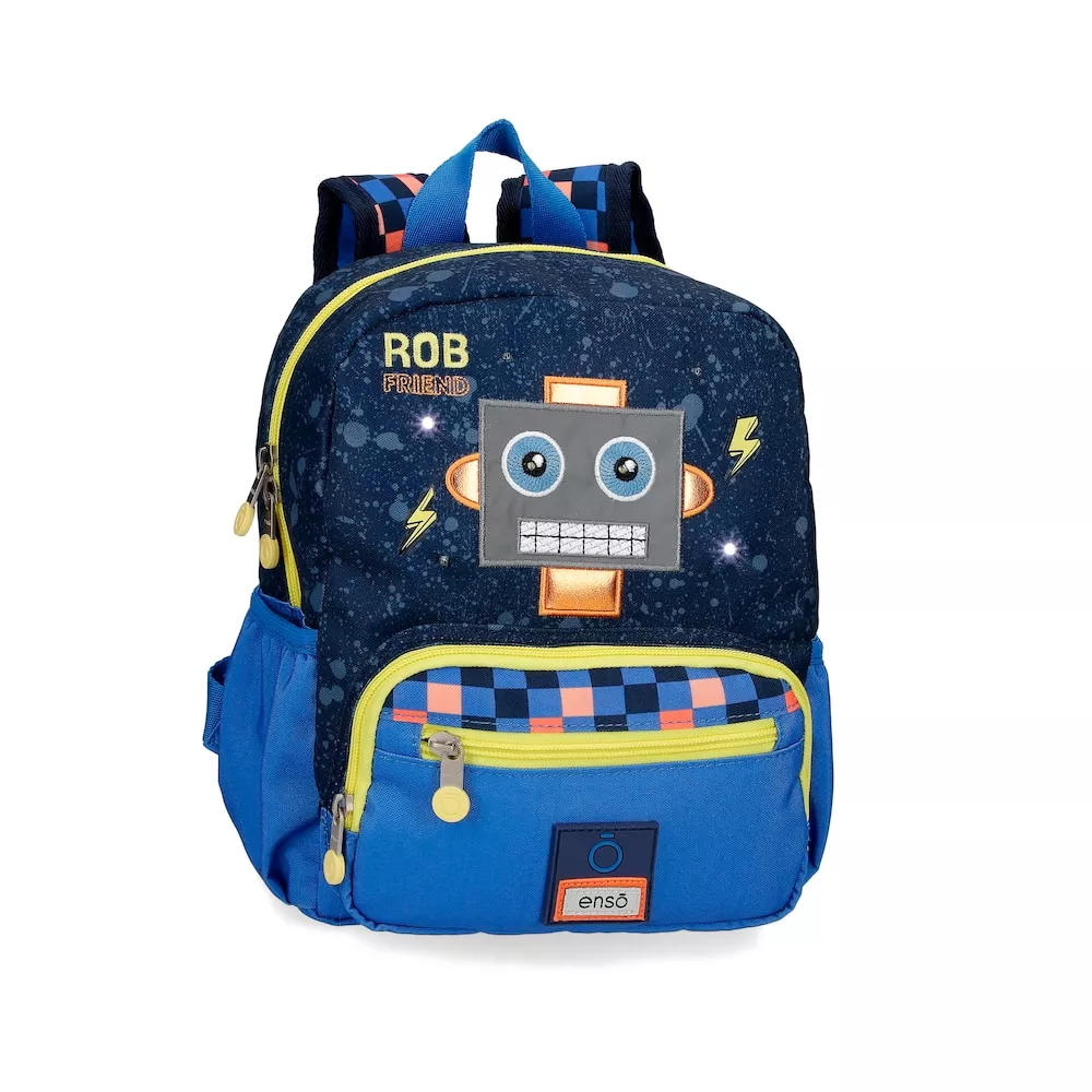 Enso - Mochila Para Niño Rob Friend Con Luces En Oferta Enso - Mochila Para Niño Rob Friend Con Luces Barato