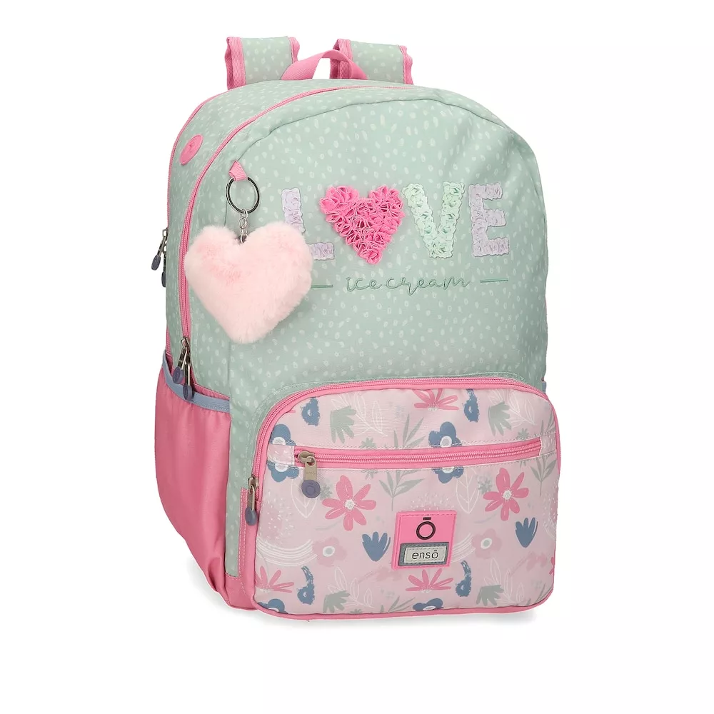 Enso - Mochila Porta Ordenador De Niña Love Ice Cream Dos Compartimentos 42 Cm En Oferta Enso - Mochila Porta Ordenador De Niña Love Ice Cream Dos Compartimentos 42 Cm Barato