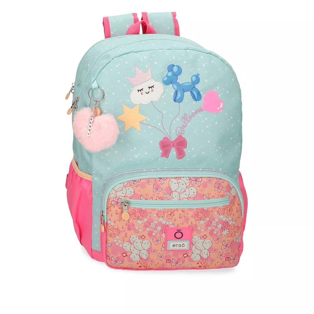 Enso - Mochila Porta Ordenador Para Niña Ballons Dos Compartimentos En Oferta Enso - Mochila Porta Ordenador Para Niña Ballons Dos Compartimentos Barato