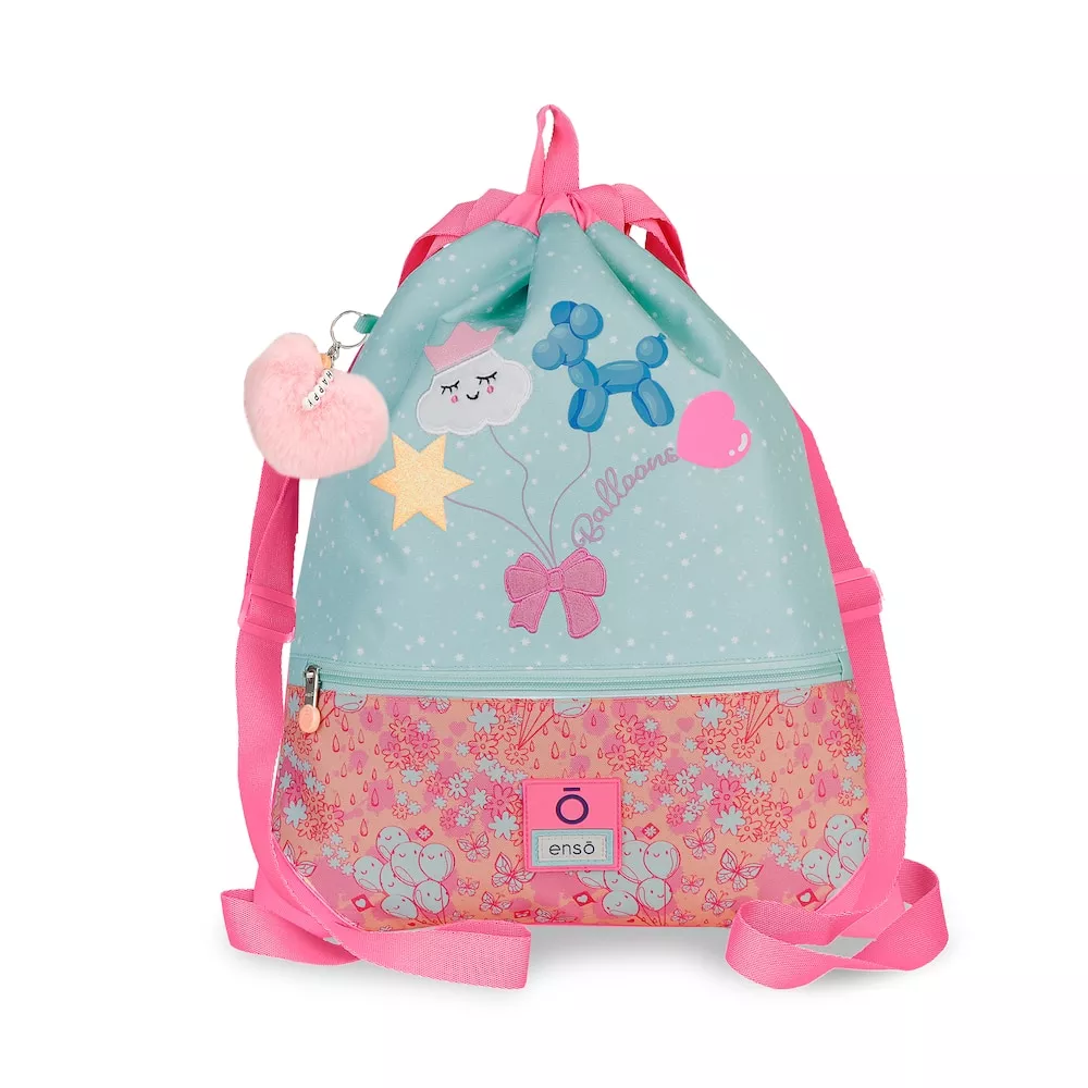 Enso - Mochila Saco Para Niña Ballons barato