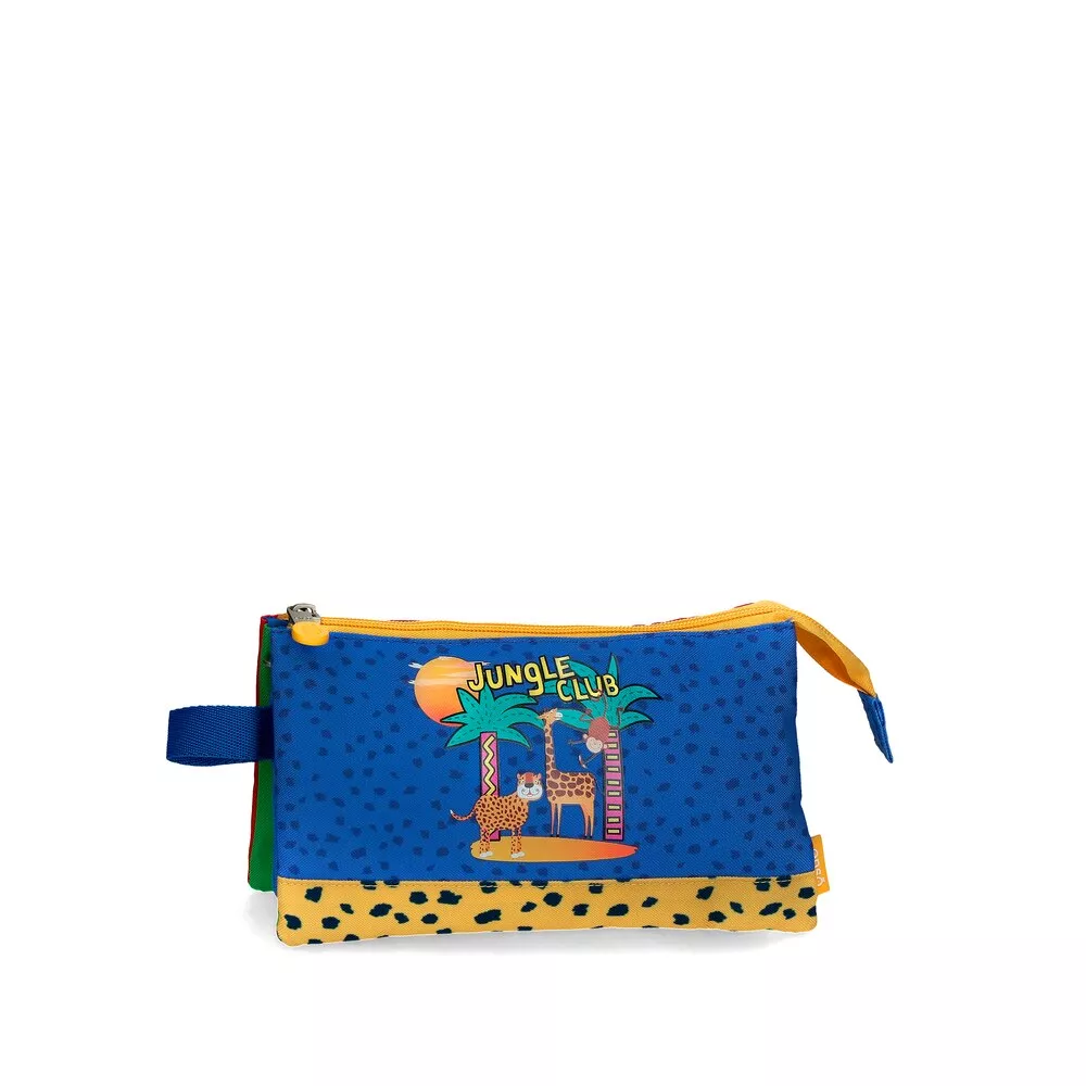 Enso - Portatodo Para Niño Jungle Club Tres Compartimentos En Oferta Enso - Portatodo Para Niño Jungle Club Tres Compartimentos Barato
